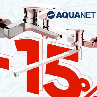 Купи ванну Aquanet Viola New 180*75 + смеситель, получи на набор скидку до 15%