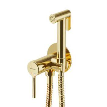 Гигиенический душ со смесителем Excellent Pi AREX.1204GL скрытый монтаж глянцевое золото