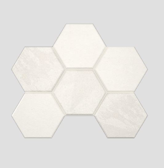 Мозаика Estima Terra LN00/TE00 Hexagon 25*28,5 неполированная