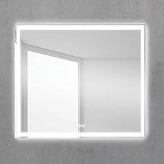 Зеркало BelBagno SPC-GRT-900-800-LED-TCH-WARM 90*80 с Led-подсветкой сенсорный выключатель подогрев