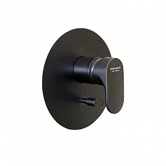 Внешняя часть для смесителя Kerama Marazzi Ole 69470EKM.01.093 для душа черный матовый