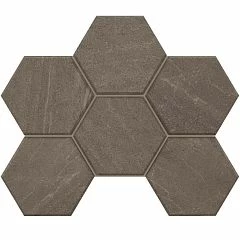 Мозаика Estima Gabbro GB03 Hexagon 25*28,5 неполированный