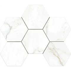 Мозаика Estima Ideal ID01 Hexagon 25*28,5 полированная