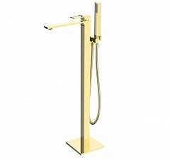 Напольный смеситель BelBagno Luce LUC-FMT-ORO золото