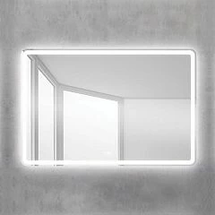 Зеркало BelBagno SPC-MAR-900-600-LED-TCH-WARM 90*60 с Led подсветкой сенсорный выключатель подогрев