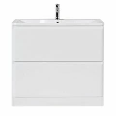 Тумба с раковиной BelBagno Albano 90 Bianco Lucido напольная