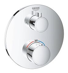 Внешняя часть для термостата Grohe Grohtherm 24076000 для ванны и душа хром