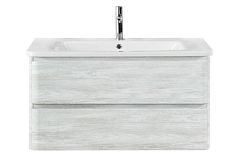 Тумба с раковиной BelBagno Albano-Cer 105 Rovere Vintage Bianco