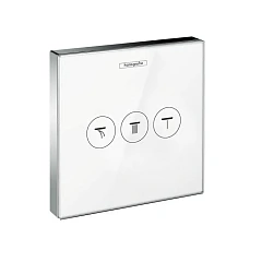 Внешняя часть для переключателя потоков Hansgrohe Shower Select белый Внешняя часть для переключателя потоков Hansgrohe Shower Select белый
