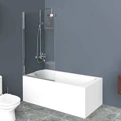 Душевая шторка на ванну BelBagno UNO-V-1-70/150-C-Cr 70*150 L/R