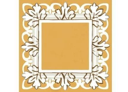 Вставка Kerama Marazzi Алмаш HGD\B525\TOB001 9,8*9,8 желтая глянцевая