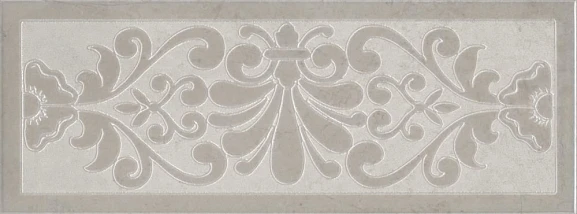 Декор Kerama Marazzi Монсанту 2 HGD\B503\15147 15*40 серый светлый