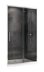 Душевая дверь в нишу ABBER Schwarzer Diamant AG30120H 120*209 L/R с поддоном 120*90*14