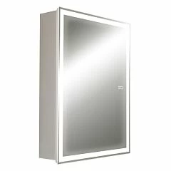 Зеркало-шкаф Silver Mirrors Киото-2 60 Flip сенсорный выключатель с Led-подсветкой и антизапотеванием L/R