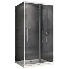 Душевой уголок ABBER Schwarzer Diamant AG30140H-S70 140*70*195 L/R без поддона