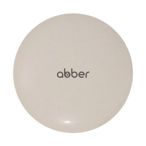 Накладка на слив для раковины ABBER AC0014MBE светло-бежевая матовая, керамика