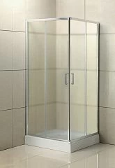 Душевой уголок BelBagno UNO-195-A-2-90-P-Cr 90*90*210 (с поддоном TRAY-A-A-90-15-W0 90*90*15 без сифона)