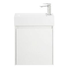 Тумба с раковиной BelBagno Kraft Mini 50 Bianco Opaco L