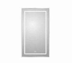 Зеркало BelBagno Kraft SPC-KRAFT-500-900-LED-TCH-WARM 50*90 сатин с Led-подсветкой и функцией антизапотевания