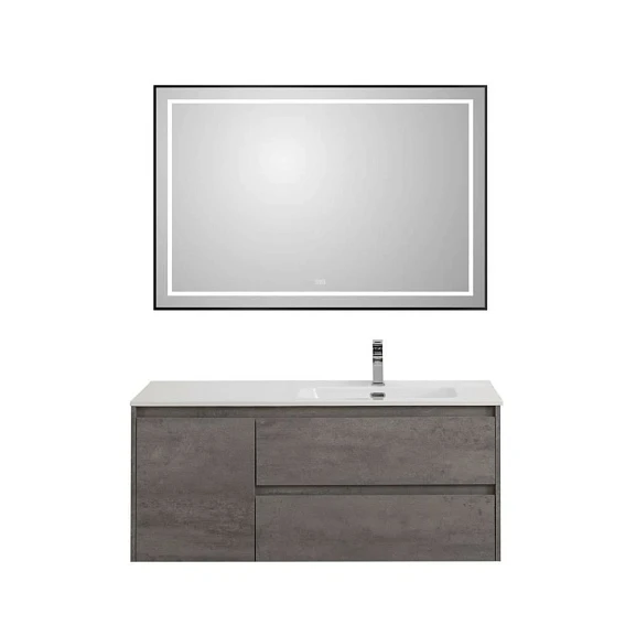 Комплект мебели BelBagno Kraft 120 Cemento Grigio R