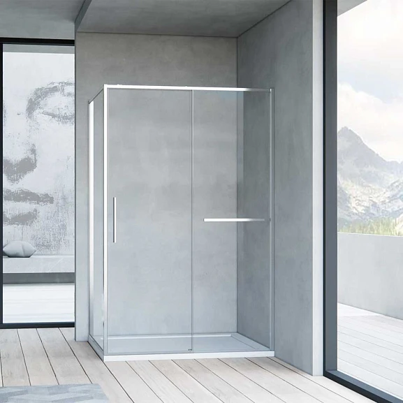 Душевой уголок Vincea Slim Soft 130*80*200 с доводчиком L/R без поддона