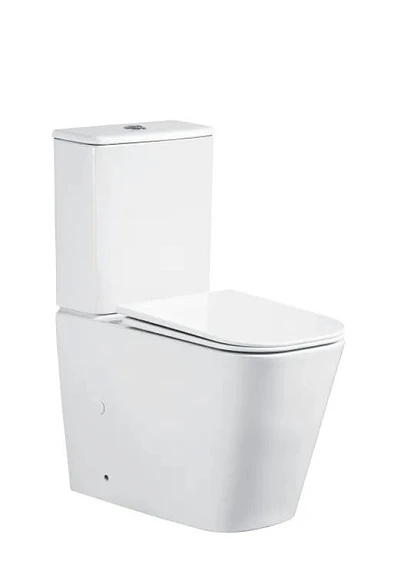 Унитаз-компакт Ceruttispa MANLIO Tornado 35*63 безободковый с крышкой-сиденьем микролифт Slim