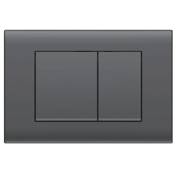 Клавиша смыва Vincea VFP-001GM вороненая сталь (приобретается в комплекте с инсталляцией)