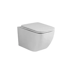 Подвесной унитаз Grossman Thin Rim GR-5603S 36,3*52,1 с крышкой-сиденьем микролифт Slim Подвесной унитаз Grossman Thin Rim GR-5603S 36,3*52,1 с крышкой-сиденьем микролифт Slim