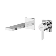 Смеситель Sancos Linn SC9021CH для раковины скрытый монтаж хром