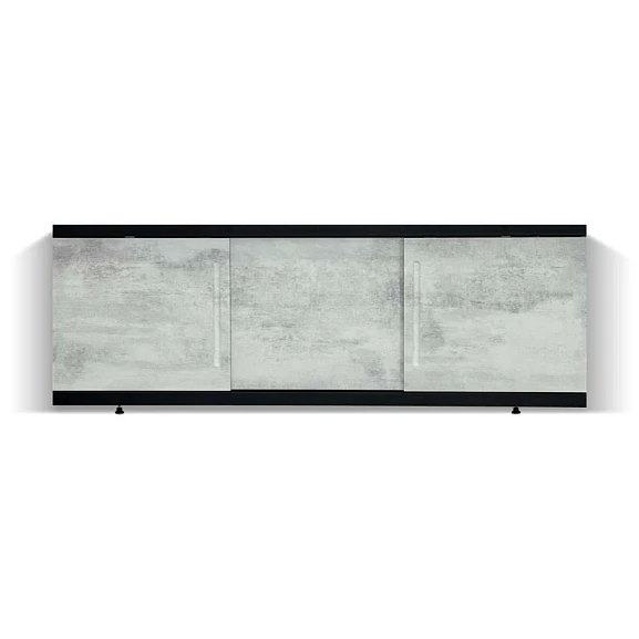 Фронтальная панель Alavann Alt Black 150 раздвижная (купе) серый бетон