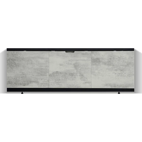 Фронтальная панель Alavann Rita Black 150 серый бетон