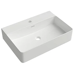 Накладная раковина Aqueduto Espiral ESP0510 59*42 с отверстием под смеситель белый глянец Накладная раковина Aqueduto Espiral ESP0510 59*42 с отверстием под смеситель белый глянец