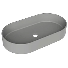Накладная раковина Aqueduto Espiral ESP0230 60*39 серая матовая Накладная раковина Aqueduto Espiral ESP0230 60*39 серая матовая