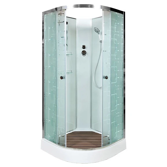 Душевая кабина AvaCan EM1510N 100х100х210 без крыши