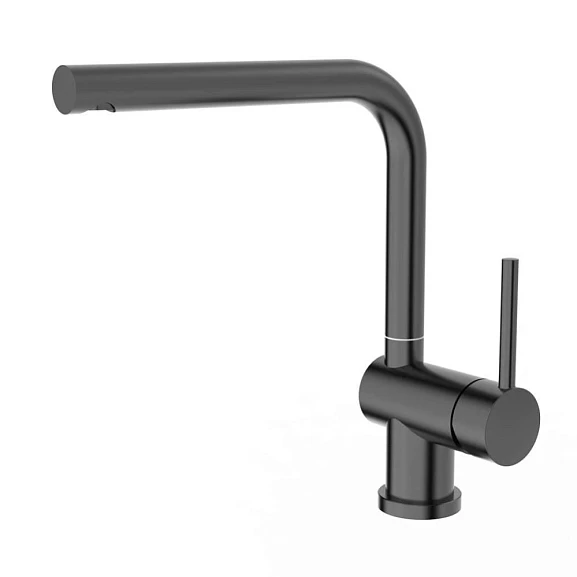 Смеситель Splenka S205.40.06 для кухни черный матовый