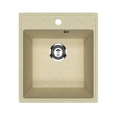 Кухонная мойка Uperwood ECON UPD-404 43х48 бежевая матовая