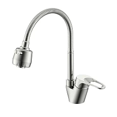 Смеситель Splenka S202.47.05 для кухни с гибким изливом сатин Смеситель Splenka S202.47.05 для кухни с гибким изливом сатин