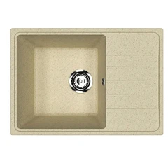 Кухонная мойка Uperwood ECON UPD-506 60х42 бежевая матовая