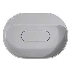 Накладная раковина Uperwood Tanos Quartz 55*40 без отверстия жасмин Накладная раковина Uperwood Tanos Quartz 55*40 без отверстия жасмин