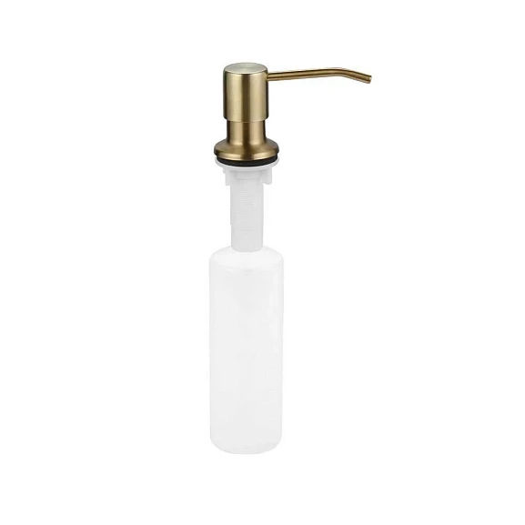 Дозатор Splenka S710.01.03 встраиваемый для кухонной мойки 350 ml золотой сатин