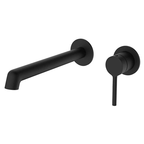 Смеситель Raglo R20.11.06 для раковины скрытый монтаж черный матовый