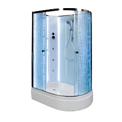 Душевая кабина AvaCan EM3012 120х90х210 L N с LED-подсветкой и гидромассажем без крыши Душевая кабина AvaCan EM3012 120х90х210 L N с LED-подсветкой и гидромассажем без крыши