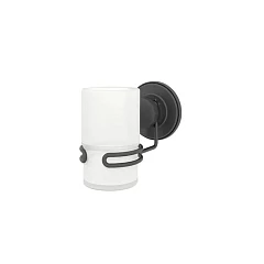 Стакан Milardo Easy EASBWSGM45 черный матовый