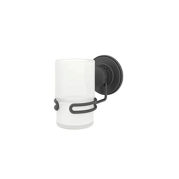 Стакан Milardo Easy EASBWSGM45 черный матовый
