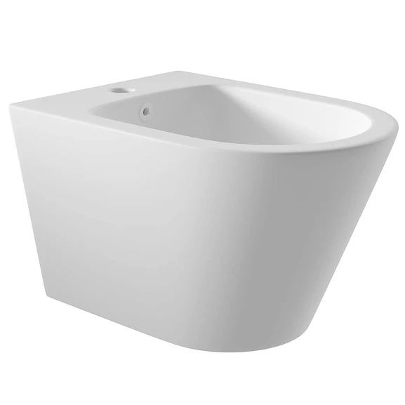 Подвесное биде Aqueduto Cone 36,5*52,5 белое матовое