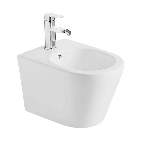 Подвесное биде ABBER Bequem AC1151MW 37*48 белое матовое