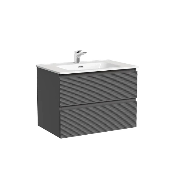 Тумба с раковиной Sancos Folk 70 Grey soft