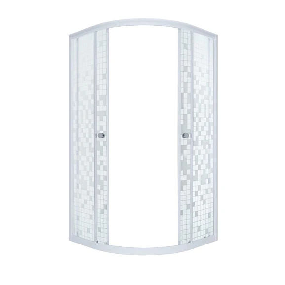 Душевая ширма Triton Стандарт-Мозаика 100*100*187,5 без поддона