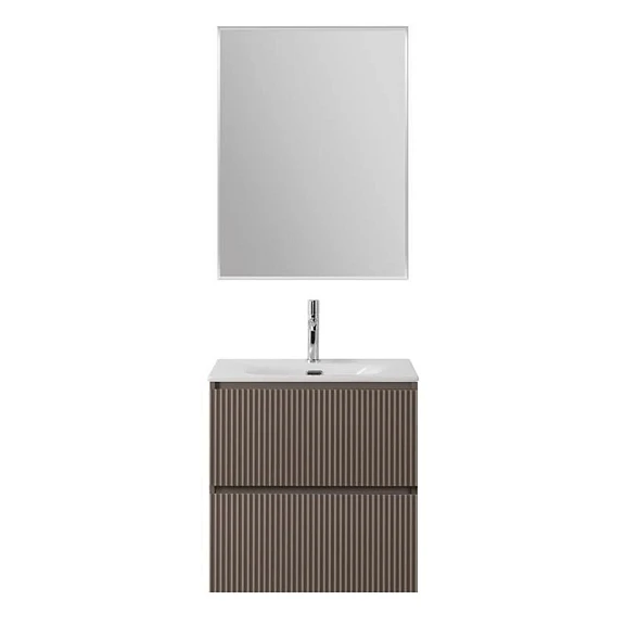 Комплект мебели BelBagno Uno 70 бежевый матовый