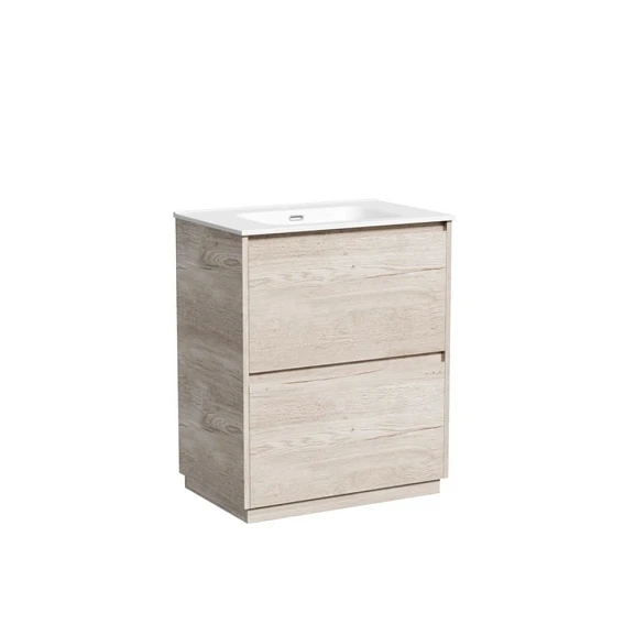 Тумба с раковиной Sancos Libra 70 напольная дуб галифакс натуральный